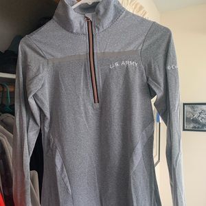Columbia US Army Quarter Zip Long Sleeve